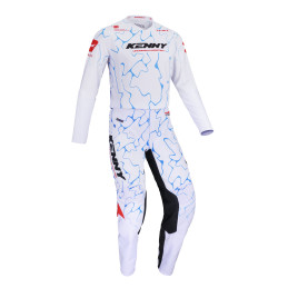 MAILLOT KENNY PERFORMANCE WAVE WHITE