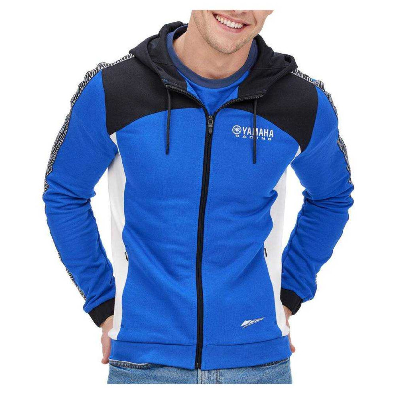 SWEAT A CAPUCHE YAMAHA PADDOCK BLUE