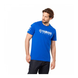 TEE SHIRT YAMAHA PADDOCK CORK BLUE