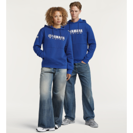 SWEAT CAPUCHE YAMAHA ESSENTIALS PADDOCK BLUE