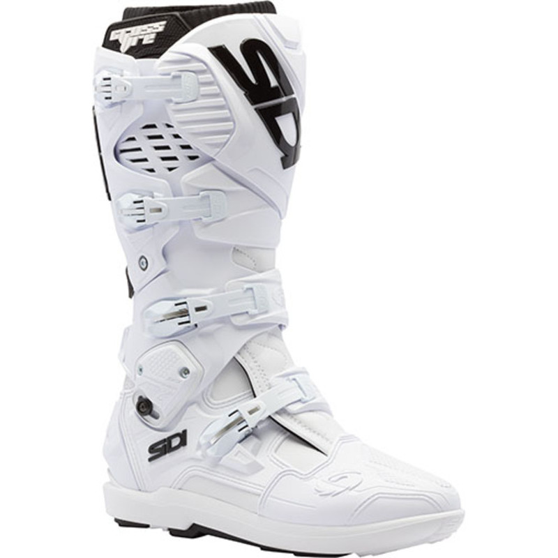 BOTTES SIDI CROSSFIRE 3 SRS WHITE BLACK