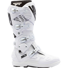 BOTTES SIDI CROSSFIRE 3 SRS WHITE BLACK