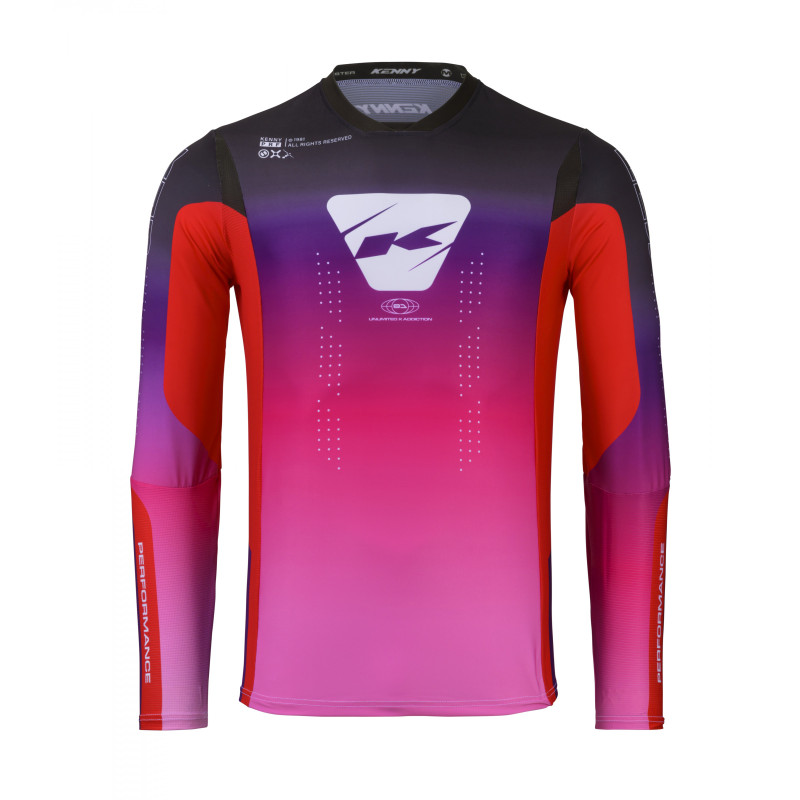 MAILLOT KENNY PERFORMANCE PURPLE ENFANT