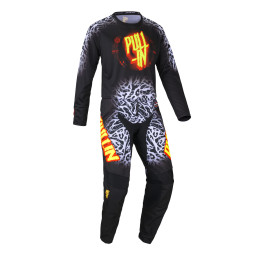 MAILLOT PULL IN TRASH BLACK NEON
