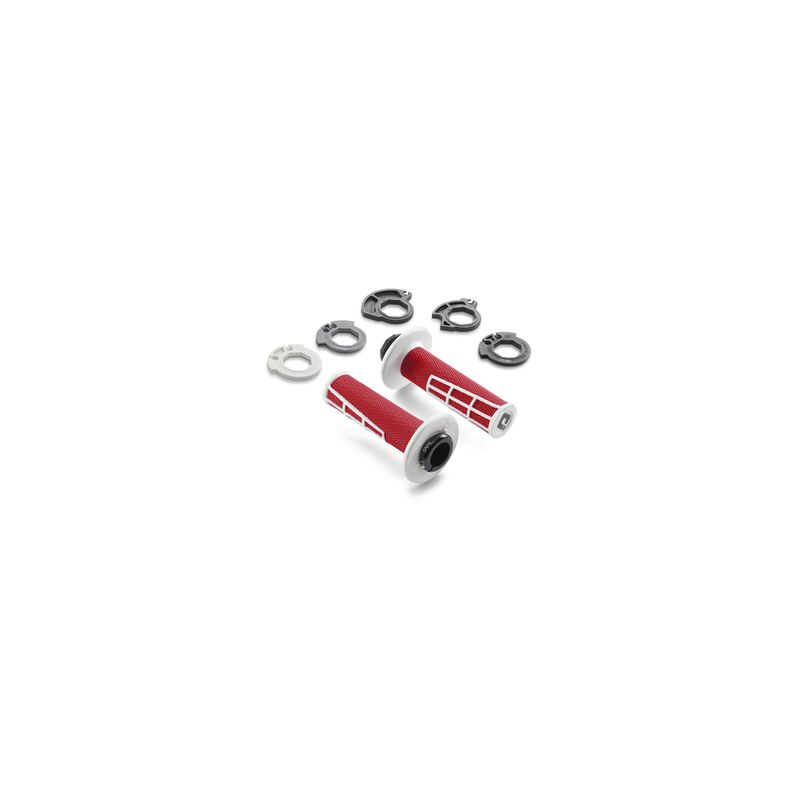 POIGNEES LOCK-ON ROUGE